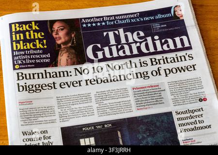 Britain's Prime Minister Andy Burnham leaves 10 Downing Street to ...
