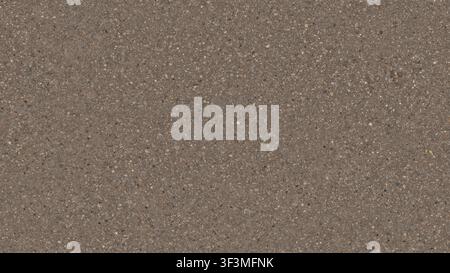A high-resolution top-down view of a grey asphalt concrete texture with granular surface details. Stock Photo
