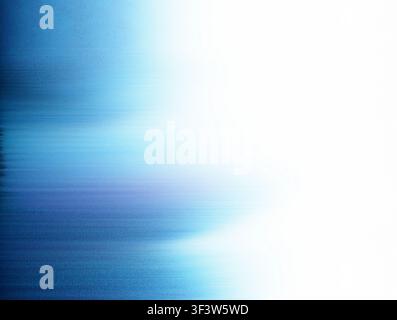 Grainy minimalist abstract background with soft blue gradient blending into bright white space, subtle horizontal noise texture and smooth vignette, i Stock Photo
