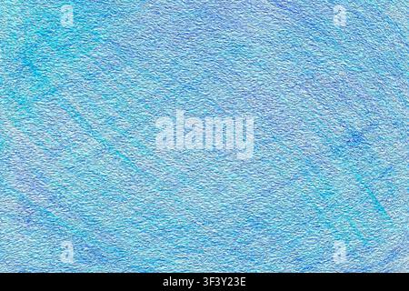 Blue textured paper background with abstract water wave pattern and soft ocean wash for design Stock Photo