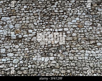 Old stone wall background Stock Photo