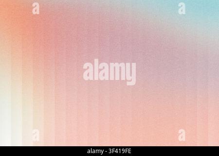 Gradient abstract background with colorful noisy texture and vertical stripes Stock Photo