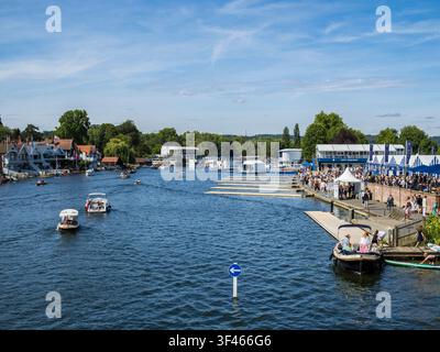 The Royal Henley Regatta, River Thames, England, UK. Stock Photo