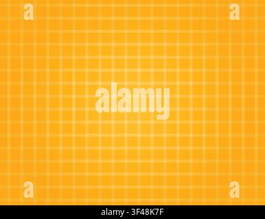 Bright yellow abstract grid pattern texture background with graphic design Stock Vector