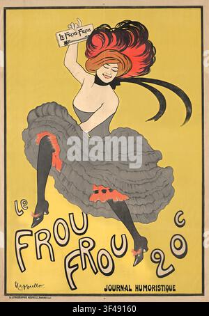 Leonetto Cappiello – Le Frou Frou: Journal Humoristique, 20c, c. 1899, Lithograph Poster on Paper | ArchiVerse Stock Photo