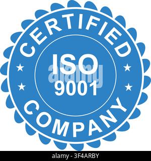 ISO 9001 Quality Management System standard compliance certificate seal ...