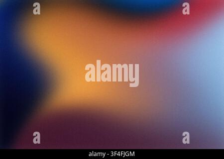 Abstract gradient background showing soft colorful transitions with grainy texture Stock Photo