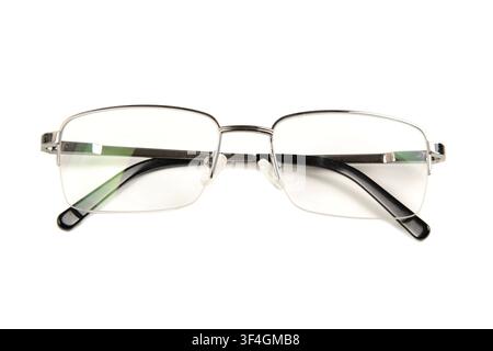 Glasses isolated on white background Stock Photo