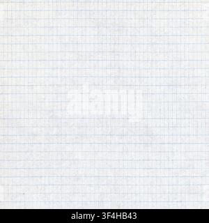 white graph paper texture useful as a background Stock Photo