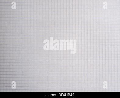 white graph paper texture useful as a background Stock Photo