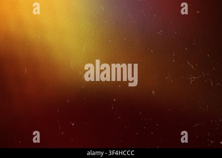 Abstract vintage film grain and light leak overlaying an aged grunge background Stock Photo