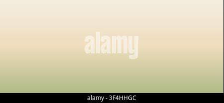 Soft Cream and Light Olive Gradient Abstract Background Stock Vector