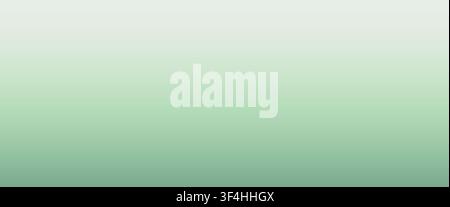 Soft Mint Green Gradient Background with Smooth Pastel Transition Stock Vector