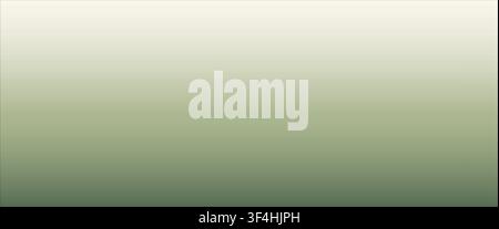 Soft Green Beige Gradient Background with Smooth Minimal Transition Stock Vector