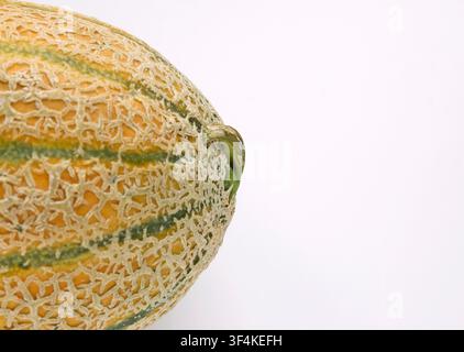 melon on white background Stock Photo