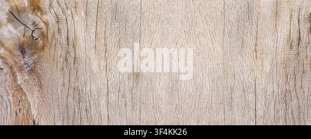 Abstract cracked wood texture - wide background Stock Photo