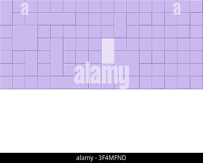 Raised Block Pattern vector background with minimal abstract composition for microstock and commercial design projects. Stock Vector