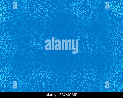 Abstract pixel pattern inspired by fintech and business technology Stock Vector