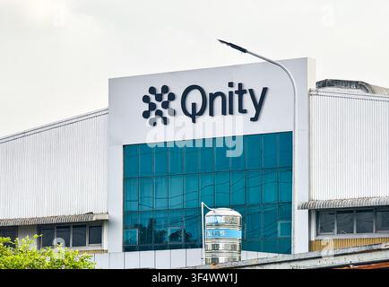 Qnity facility, formerly Laird Technologies, global provider of advanced electronic materials for thermal management, Bac Ninh, Vietnam. Stock Photo