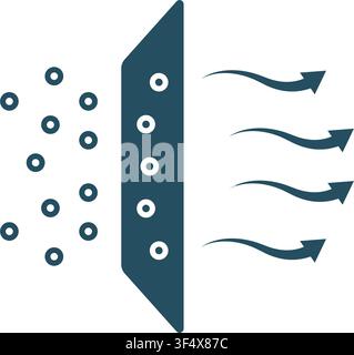 Air condition icon design template Stock Vector