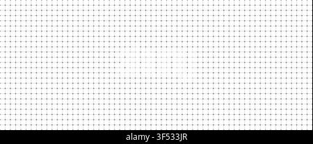 Black Blueprint seamless bg grid marks overlay. Grid for motion graphic, VFX tracking markers and video effects. Printable backdrop sheet. Dots, lines Stock Vector
