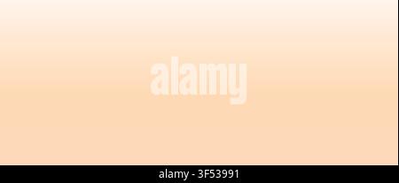Soft Peach Puff Gradient Background with Smooth Warm Color Transition Stock Vector