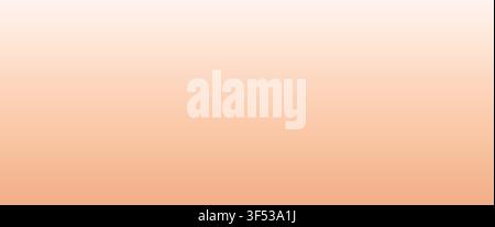 Soft Apricot Gradient Background with Smooth Pastel Transition Stock Vector