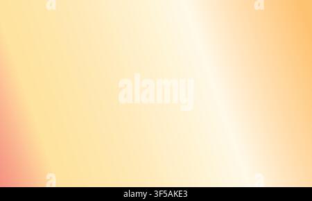 Warm Peach Orange Golden Abstract Premium Gradient Background Stock Vector