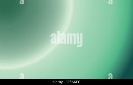 Fresh Emerald Green Nature Inspired Abstract Gradient Background Stock Vector