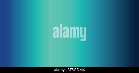 Premium Deep Ocean Blue Aqua Abstract Mesh Gradient Background Stock Vector