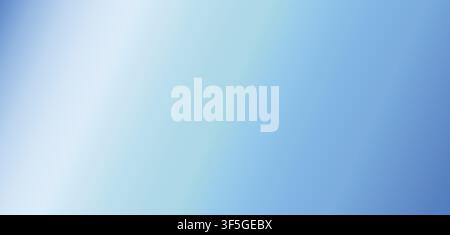 Diamond Ice Sky Blue Premium Smooth Gradient Background Stock Vector