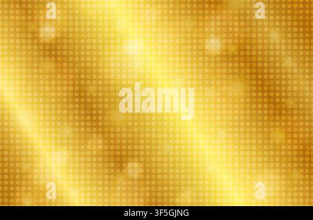 Realistic gold shiny texture with sparkles. Shiny metal foil gradient. Vector illustration Stock Vector