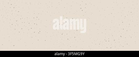 Sustainable Paper Texture. Cardboard background. Recycle grain creamy sand background. Simple Vector illustration Stock Vector
