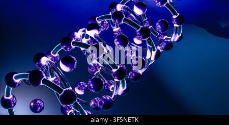 Futuristic cybernetic network core illuminates space highlighting intricate geometric connections while spherical metallic elements orbit central ener Stock Photo