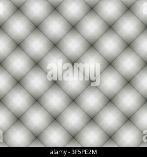 Ombre Diagonal Plaid textured seamless pattern in grey for fashion textiles and graphics Stock Vector