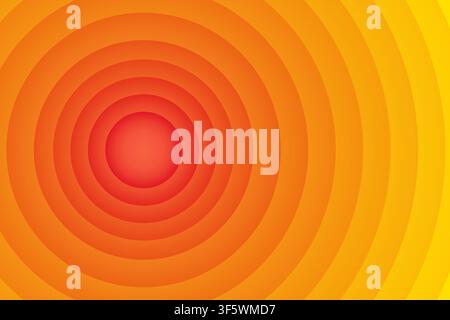 blended circle golden design for background and display. Stock Vector