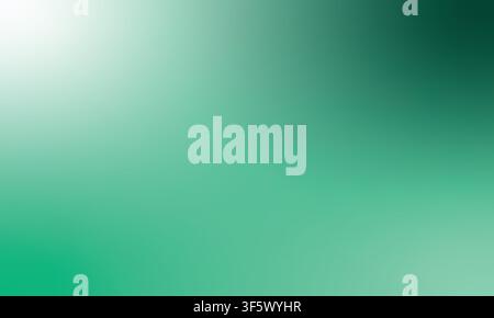 Fresh Mint Celebration Premium Elegant Mesh Gradient Background Stock Vector