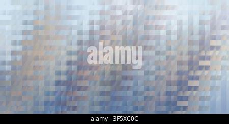 A modern abstract background featuring a pixelated mosaic pattern in shades of blue, grey, and soft white, creating a textured and geometric effect. Stock Photo