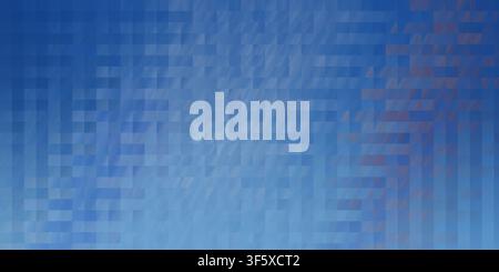A vibrant blue abstract background composed of a digital pixelated mosaic pattern, creating a sleek and modern visual effect. Stock Photo