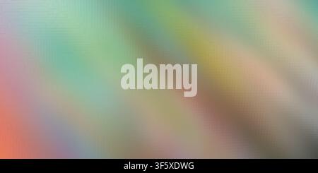 A vibrant abstract background featuring a soft, blurred gradient of pastel colors with a subtle, geometric block or pixel texture overlay. Stock Photo