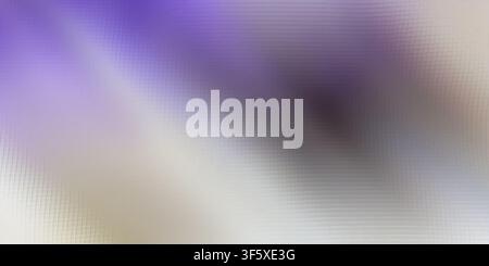 An abstract background featuring a gradient transition from purple to light grey, composed of a grid of small, extruded rectangular blocks. Stock Photo