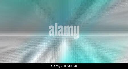 Vibrant cyan and aqua abstract background featuring a 3D pyramid spike pattern with bright silver highlights and light refraction. Stock Photo