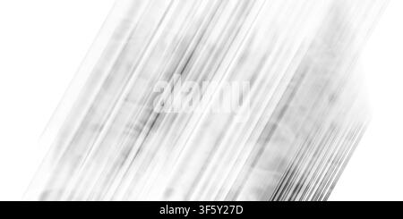 An abstract background featuring dynamic diagonal streaks and light rays in black and white, creating a sense of energy and movement. Stock Photo