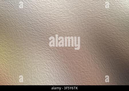 An abstract background featuring a swirling, fluid pattern with a textured, brushstroke-like effect in shades of beige and grey. Stock Photo