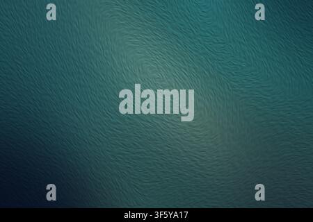 A deep teal and dark blue background featuring a swirling, textured pattern that mimics fluid motion or artistic brushstrokes. Stock Photo