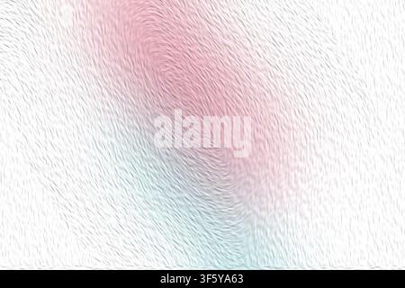 An abstract digital art background featuring a textured surface with intricate, swirling brushstroke patterns in shades of white and soft pink. Stock Photo