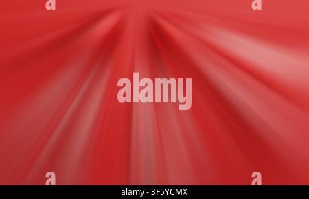 An abstract background featuring soft, converging light rays in vibrant red tones, creating a sense of motion and depth. Stock Photo