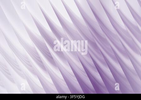 A high-resolution abstract fractal background featuring repeating, sharp diagonal spike shapes with soft purple and violet gradients. Stock Photo