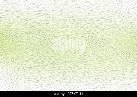 An abstract digital art background featuring flowing, swirling lines and textures in shades of light green and white, creating a sense of movement. Stock Photo