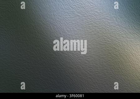 A sophisticated abstract background featuring a blend of grey and blue tones with a flowing, textured pattern that creates a sense of depth and moveme Stock Photo